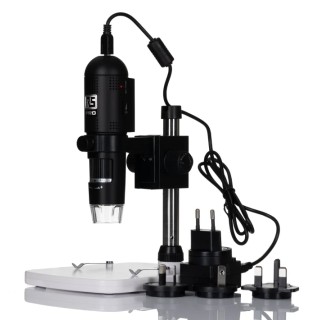 RS PRO WiFi Digital Microscope LED Illuminated 10 to 230 X Magnification Rechargeable Lithium-ion Battery 1.5kg 196-4079