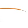 RS PRO Orange Hook Up Wire 23 AWG 1/0.6 mm Core Strands 100 m PVC Insulated 1kV AC Rated 196-4303