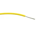 RS PRO Yellow Hook Up Wire 18 AWG 24/0.2 mm Core Strands 100 m Polyvinyl Chloride 196-4321