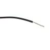 RS PRO Black Single Core Hook Up Wire 18 AWG 24 x 0.2 mm Core Strands 500 m Polyvinyl Chloride 196-4322