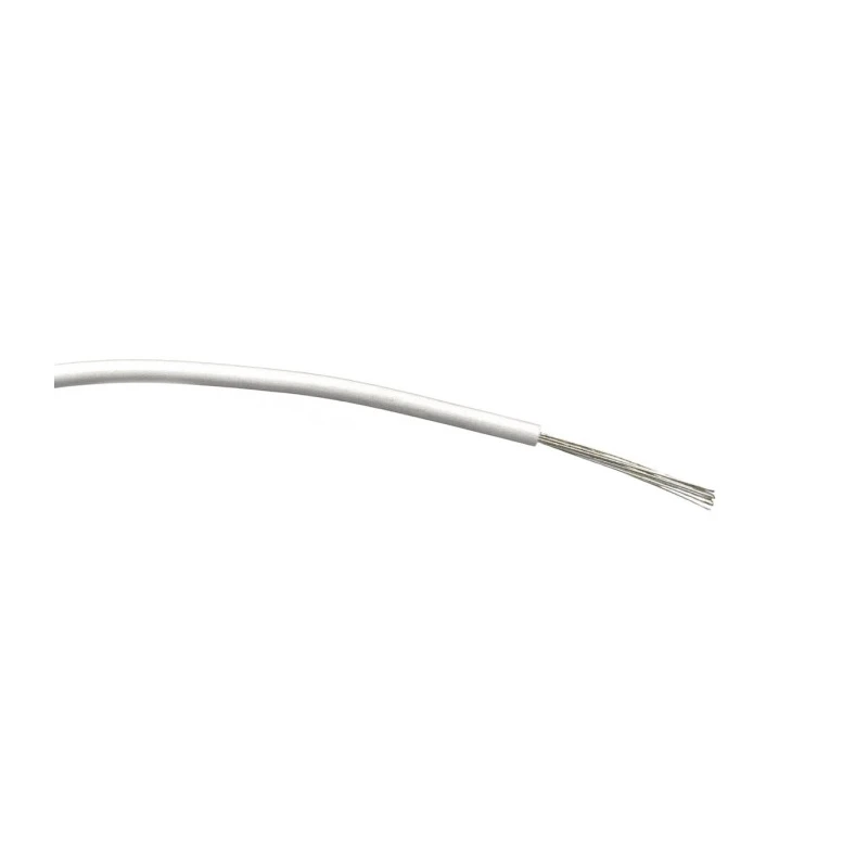 RS PRO White Hook Up Wire 18 AWG 24/0.2 mm Core Strands 500 m Polyvinyl Chloride 196-4329