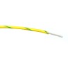 RS PRO Green, Yellow Hook Up Wire, 18 AWG, 24 x 0.2 mm strands, 100 m Length, PVC Jacket, Single Core Equipment Wire 196-4332