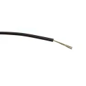 RS PRO Black Hook Up Wire 24 AWG 7x0.2 mm Core Strands 100 m PVC Insulation 196-4211