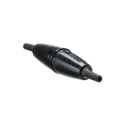 Bulgin 10A In-line Fuse Holder IP66, 50V AC, Screw Terminal Brass Contacts FX0385/BK