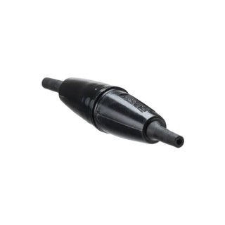 Bulgin 10A In-line Fuse Holder IP66, 50V AC, Screw Terminal Brass Contacts FX0385/BK