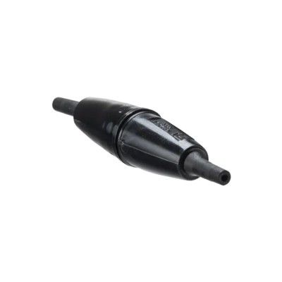 Bulgin 10A In-line Fuse Holder IP66, 50V AC, Screw Terminal Brass Contacts FX0385/BK