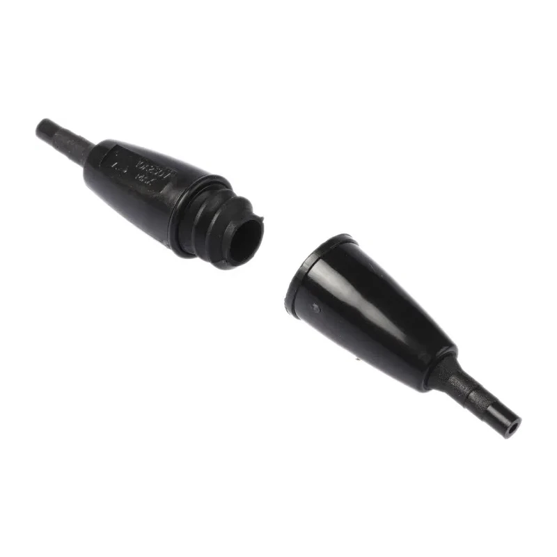 Bulgin 10A In-line Fuse Holder IP66, 50V AC, Screw Terminal Brass Contacts FX0385/BK