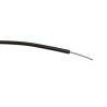 RS PRO Black Single Core Hook Up Wire, 23 AWG, 1/0.6 mm Strands, 100 m Length, PVC Insulated, 1000 V AC, 85°C 196-4298