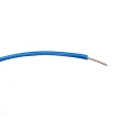 RS PRO Blue Hook Up Wire, 23 AWG, 1/0.6 mm Core Strand, 100 m Length, PVC Jacket, 1kV AC Voltage, Annealed Tinned 196-4299