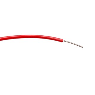 RS PRO Red Hook Up Wire 23 AWG 1 x 0.6 mm Core Strands 100 m Polyvinyl Chloride 196-4305