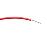RS PRO Red Hook Up Wire 23 AWG 1 x 0.6 mm Core Strands 100 m Polyvinyl Chloride 196-4305