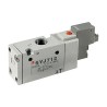 SMC Pneumatic Solenoid Pilot Valve G 1/8, 3/2 Valve Function, 0.7 Mpa, Aluminium Body SYJ700