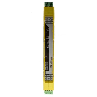 Omron 24V DC Safety Relay with 3 Safety Contacts and 3 Auxiliary Contacts MC40-3NO-1DO-24DC-SC