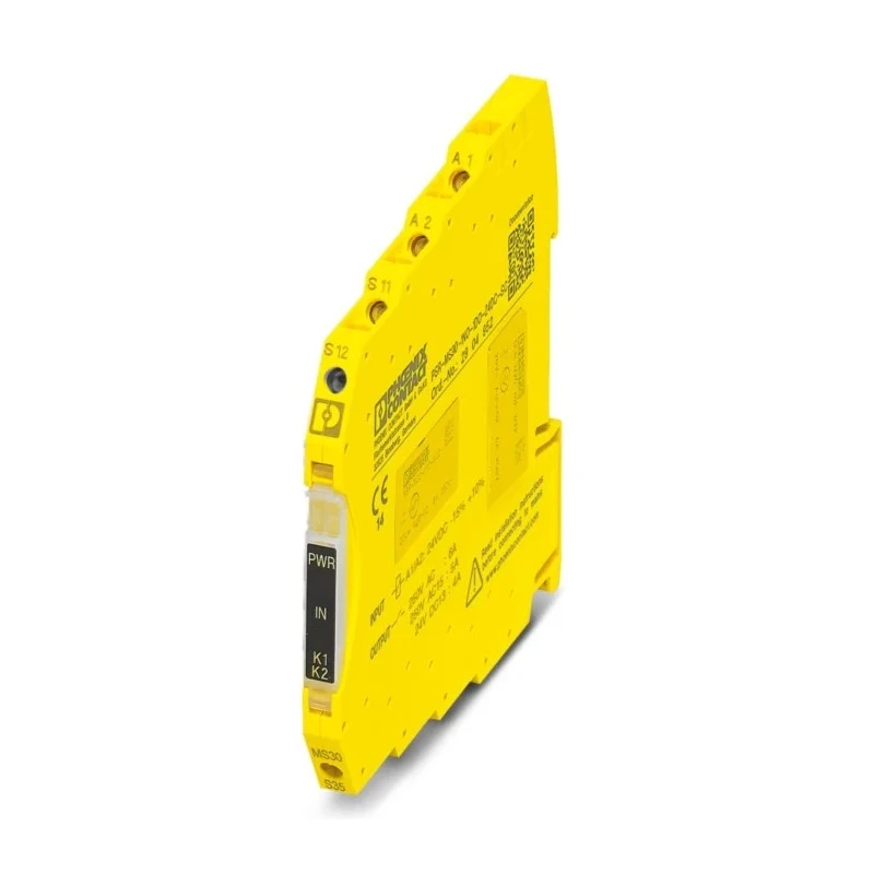 Phoenix Contact 24V DC Safety Relay with 1 Safety Contact and 1 Auxiliary Contact MS30-1NO-24DC-SC