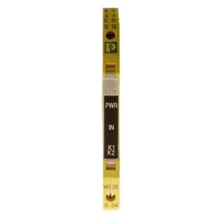 Phoenix Contact 24V DC Safety Relay with 1 Safety Contact and 1 Auxiliary Contact, Manual Reset, DIN MS25-1NO-1DO-24DC-SC
