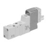 SMC Solenoid Pilot Valve Solenoid Rc Type B, A, PE, R, P 5-Port 0.7 Mpa 50°C SYJ3000