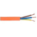 RS PRO 3 Core Power Cable Orange 1.5mm² 300/500V 60°C PVC Insulated Sheathed 100m 196-4663