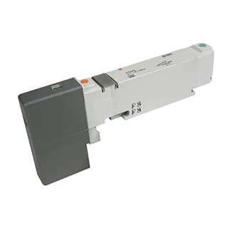 SMC Solenoid Pilot Valve 5/2 Solenoid Rc VQC1000 Series 24V Double Solenoid Base Mount Die Cast Zinc 