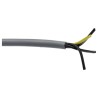 RS PRO Control Cable 4 Cores 0.75mm² Unscreened 50 m Grey PVC Sheath 196-4669