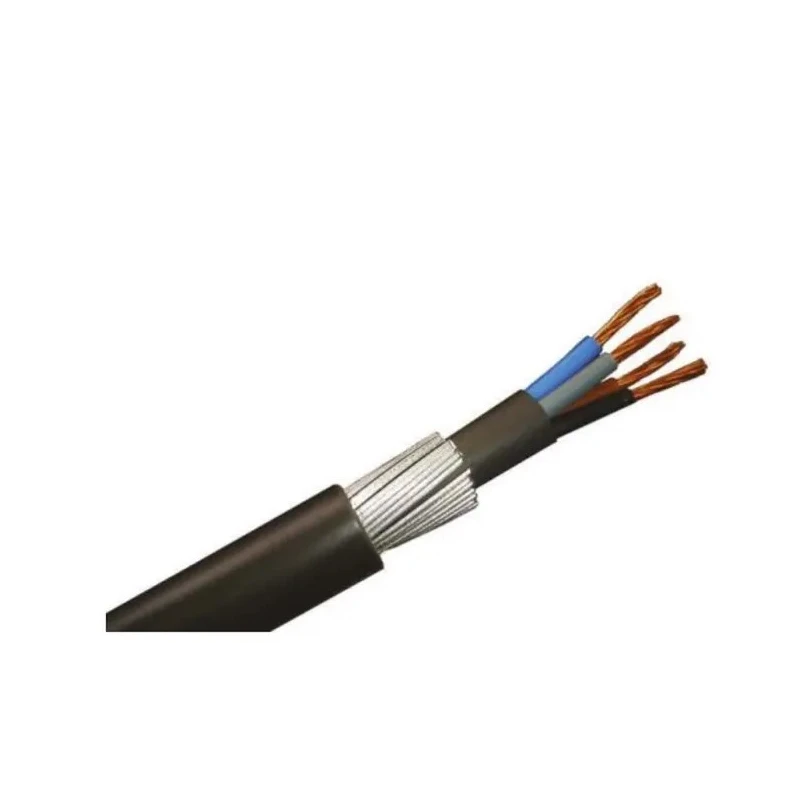 RS PRO 4 Core Armoured Power Cable Black 16mm² 90°C 50m Cross Linked 196-4671