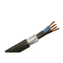 RS PRO 4 Core Power Cable, Black 2.5mm² 90 °C, 100 m Polyvinyl Chloride 196-4673