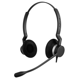 Jabra On Ear Headset Black Quick Disconnect Mono/Duo 2309-820-104