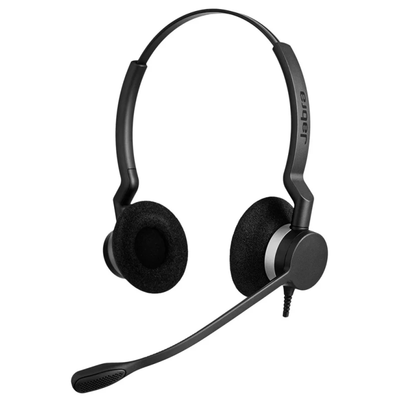 Jabra On Ear Headset Black Quick Disconnect Mono/Duo 2309-820-104
