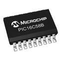 Microchip 8 bit PIC Microcontroller 3kB OTP, 12 I/Os, 18 Pin SOIC 40 MHz PIC16C