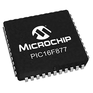 Microchip 8 bit PIC Microcontroller, 20 MHz, 14kB FLASH, 44-Pin PLCC PIC16F877-20I/L