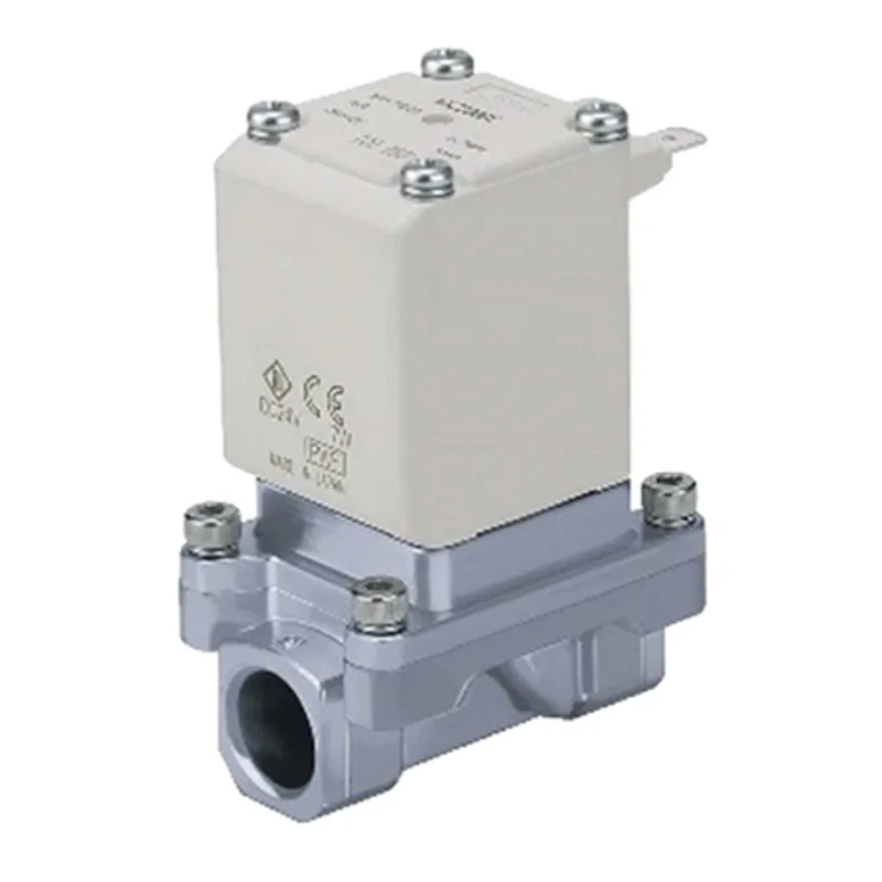 SMC Solenoid Valve 2 Port Normally Closed Stainless Steel Body 24V DC VXZ252JGK