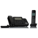 Panasonic Cordless Telephone Dual System Black Desktop Handset KX-TGF320E
