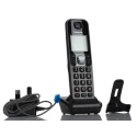 Panasonic Cordless Telephone Dual System Black Desktop Handset KX-TGF320E