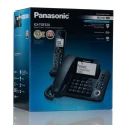 Panasonic Cordless Telephone Dual System Black Desktop Handset KX-TGF320E