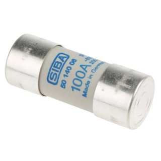 SIBA 100A Ceramic Cartridge Fuse 22 x 58 mm 700V Ultra Rapid URZ Series 50-140-06/100A