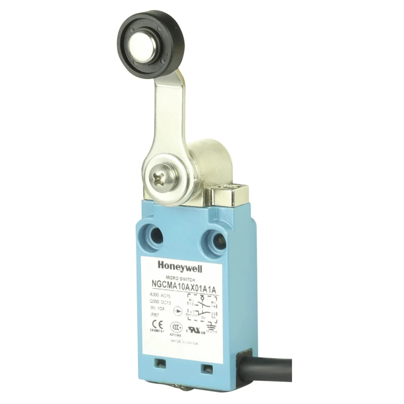 Honeywell Technologies NGC Series Roller Lever Limit Switch IP67 Metal Housing 400V AC 10A 