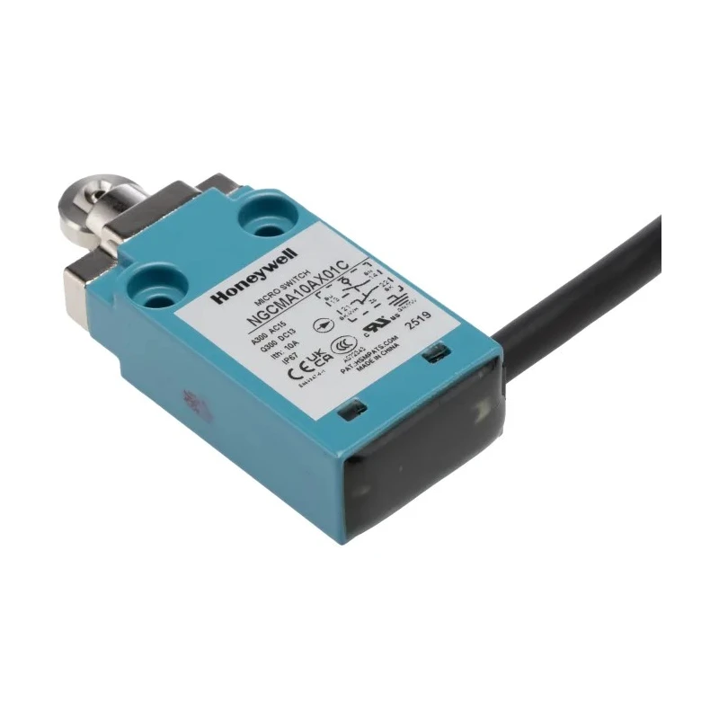 Honeywell Technologies NGC Series Roller Plunger Limit Switch Metal Housing IP67 400V AC 10A NGCMA10AX01C