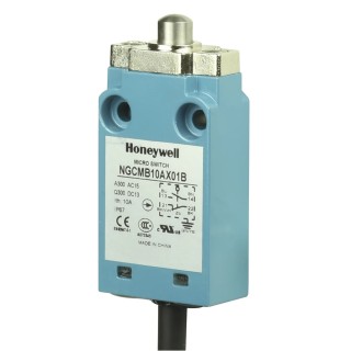 Honeywell Technologies NGC Series Plunger Limit Switch, 2 NC/2 NO, IP67 Metal Housing, 400V AC, 10A 