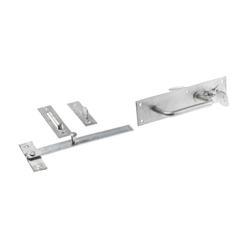 RS PRO Steel Lockable Suffolk Latch Galvanised Finish Length 191 mm 894-6783