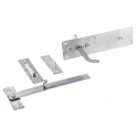 RS PRO Steel Lockable Suffolk Latch Galvanised Finish Length 191 mm 894-6783