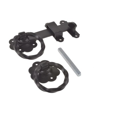 RS PRO Steel Lockable Latch 152 mm Epoxy Powder Coated Finish 894-6780