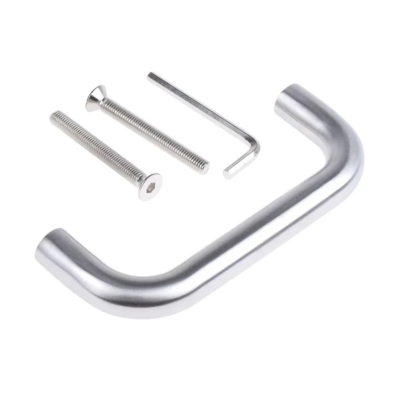 RS PRO Stainless Steel Natural Stainless Steel Arch Shape Handle 19mm Width, 150 mm Length 894-6856