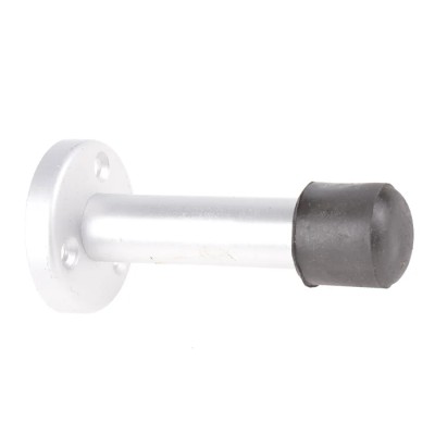 RS PRO Silver Aluminium Tube Shape Door Stop Pack of 5 894-6894