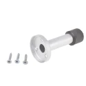 RS PRO Silver Aluminium Tube Shape Door Stop Pack of 5 894-6894