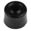 RS PRO Black Polyvinyl Chloride Door Stop 25 mm Diameter 894-6926