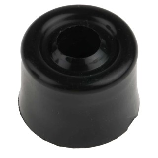 RS PRO Black Polyvinyl Chloride Door Stop 25 mm Diameter 894-6926