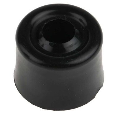 RS PRO Black Polyvinyl Chloride Door Stop 25 mm Diameter 894-6926