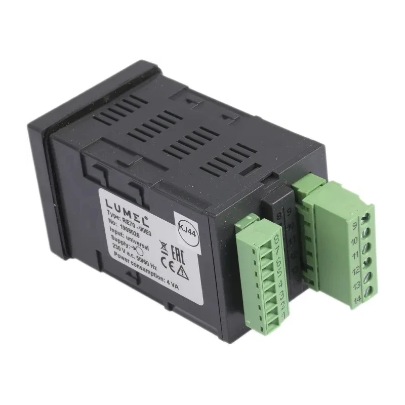 Lumel RE70 Panel Mount PID Temperature Controller 1 Input 1 Output Relay 230V AC On-Off RE70
