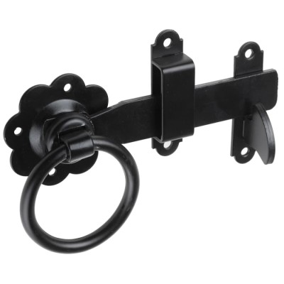 RS PRO Steel Lockable Latch 152 mm Length 25 mm Width Epoxy Powder Coated Steel 894-6774
