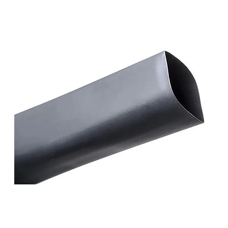 TE Connectivity Heat Shrink Tubing Black Polyolefin Sleeve 9.5 mm Diameter x 150 m Length 2:1 Ratio RNF-100-3/8-0-SP