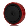 RS PRO Orange Polyurethane Trolley Wheel 100mm Diameter 30mm Width Load Capacity 125kg Nylon Hub 196-5122
